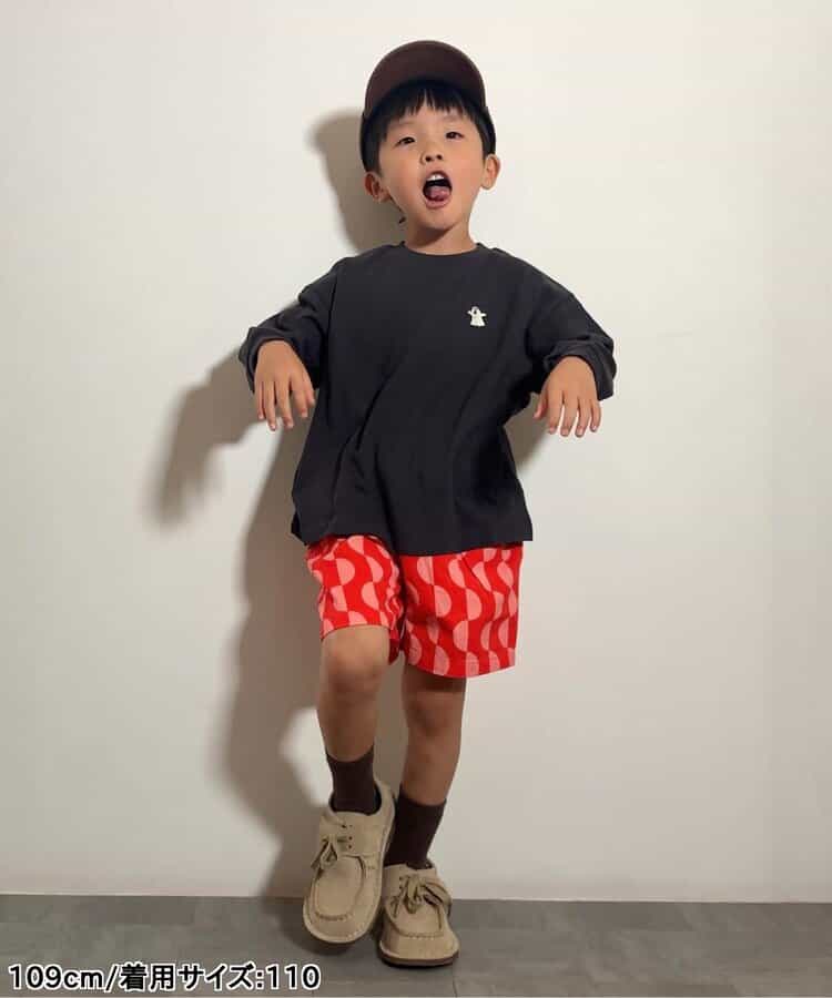 ★タイムセール★イロガラタックハーフパンツ  5分丈_949920
