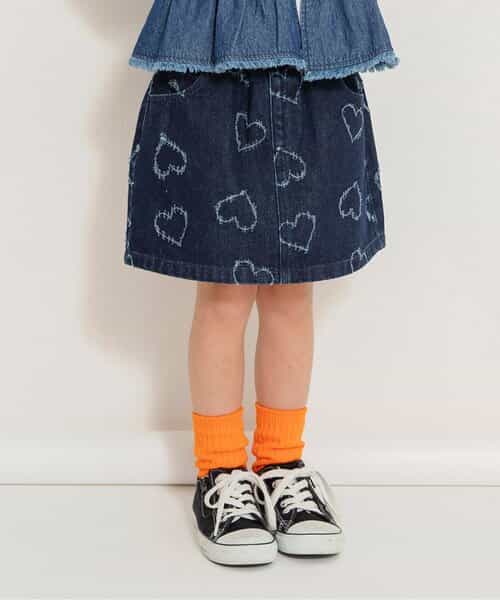 ★SALE★ハートデニムスカパン