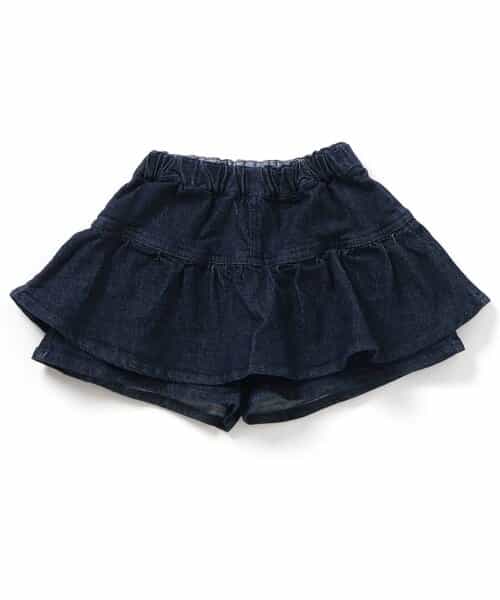 ★SALE★ティアードデニムスカッツ