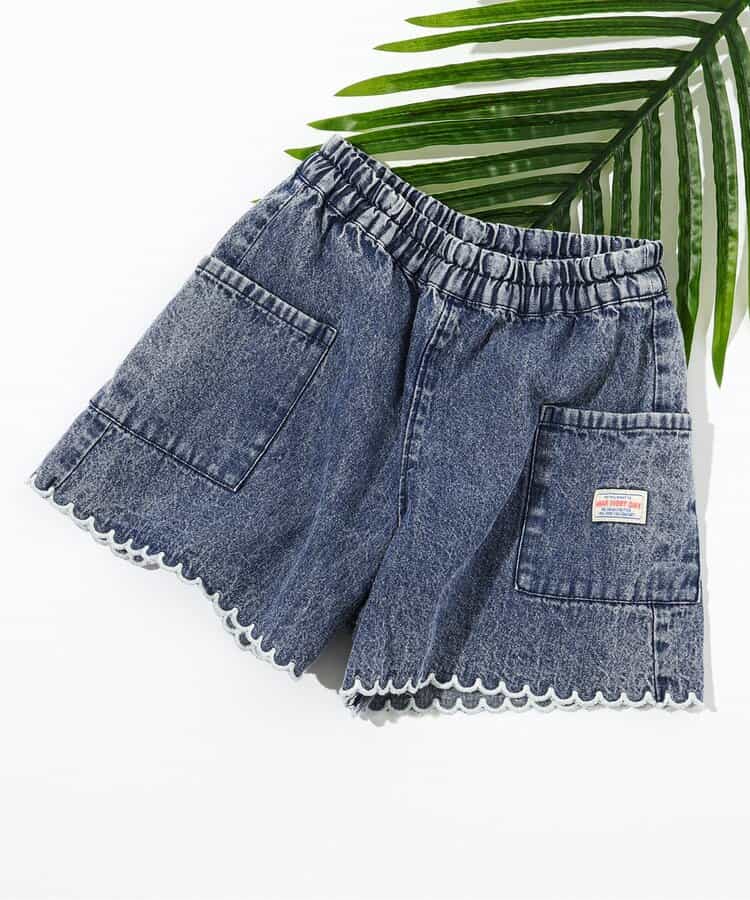 スカラップショートパンツ