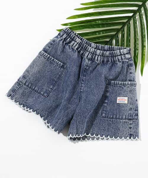 スカラップショートパンツ