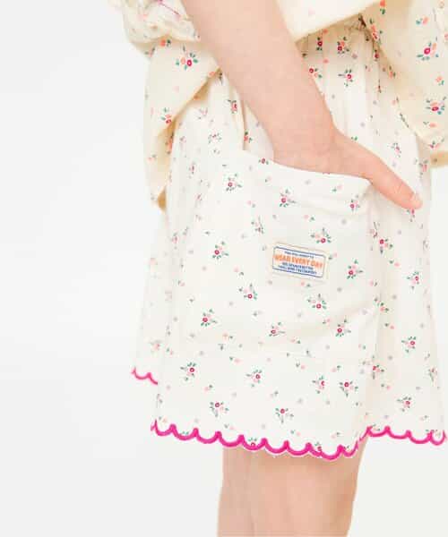 スカラップショートパンツ