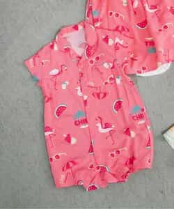 【リンク】リゾートアロハシャツロンパス