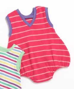 【リンク】ボーダーリブタンクロンパス