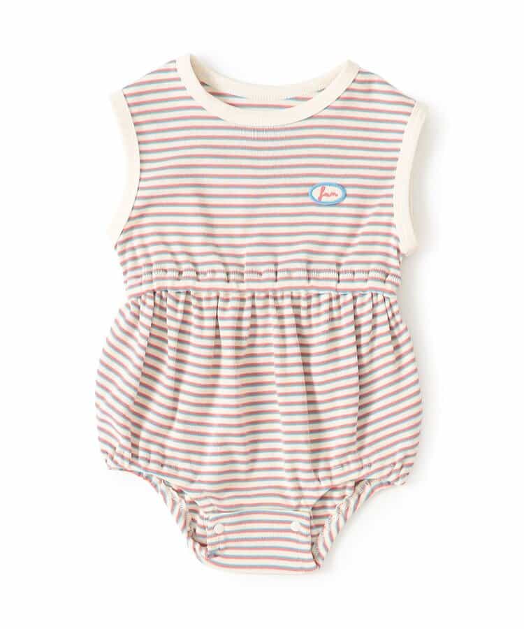 Bpop ミジンボーダータンクボディオール