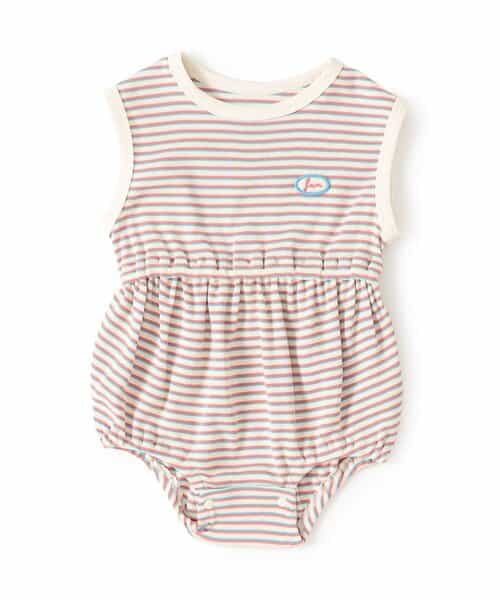 Bpop ミジンボーダータンクボディオール