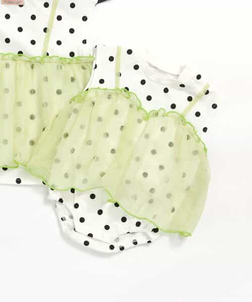 【リンク】チュールフレンチスリーブボディオール