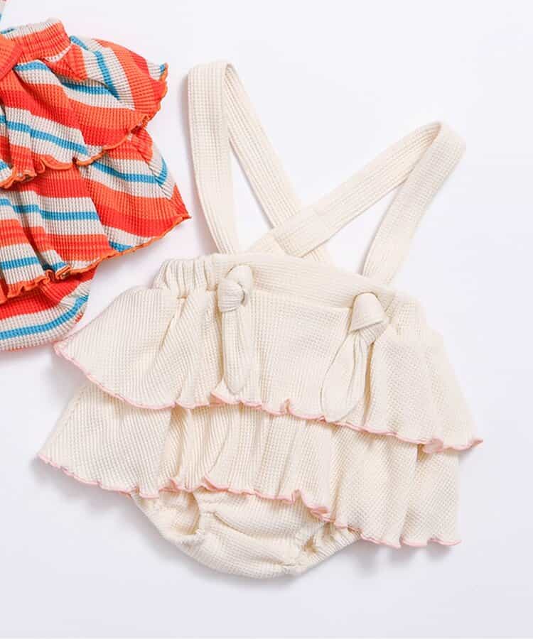 ★SALE★【リンク】【Bpop】ワッフルサス付きフリルブルマ