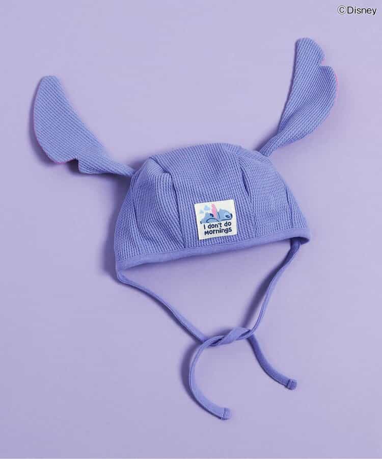 【ディズニー】スティッチ/たれ耳ボンネット