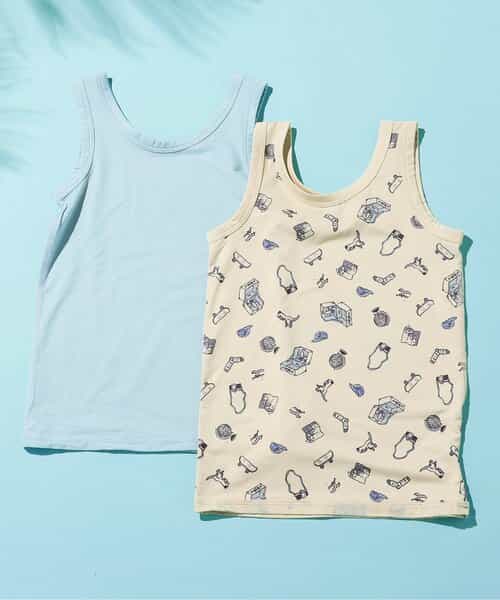 ★SALE★【前後着用OK】サマーエール 2Pセット タンクトップ肌着_メッシュ・通気性抜群