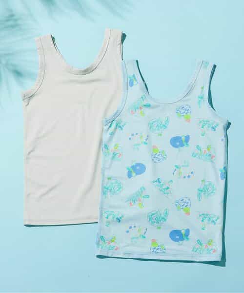 ★SALE★【前後着用OK】サマーエール 2Pセット タンクトップ肌着_メッシュ・通気性抜群