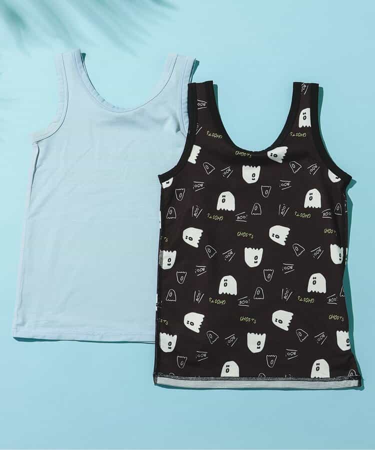 ★SALE★【前後着用OK】サマーエール 2Pセット タンクトップ肌着_メッシュ・通気性抜群