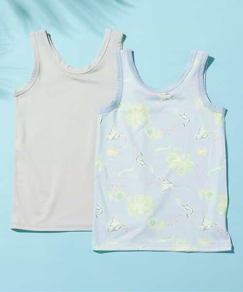 ★SALE★【前後着用OK】サマーエール 2Pセット タンクトップ肌着_メッシュ・通気性抜群