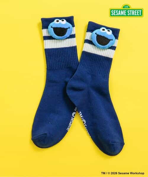 SESAME STREET 立体ソックス