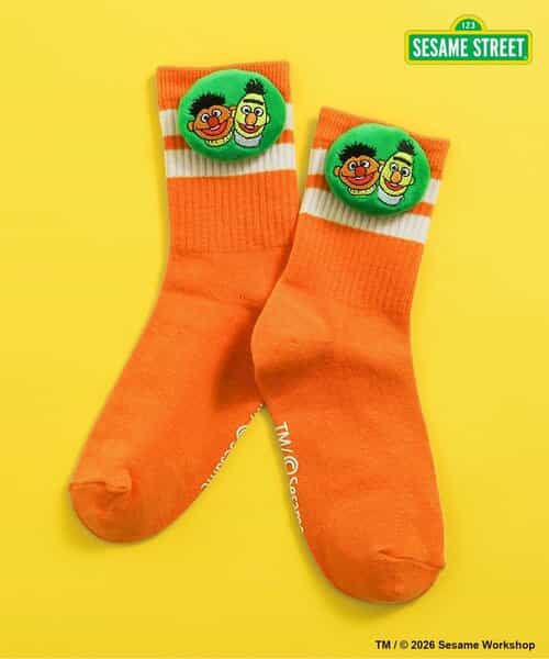 SESAME STREET 立体ソックス