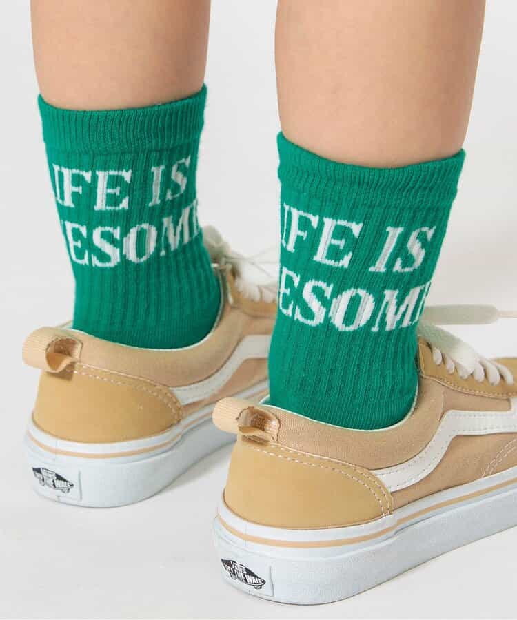 3P対象 WEB限定  ロゴソックス