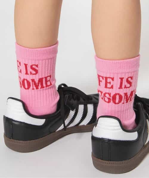 3P対象 WEB限定  ロゴソックス