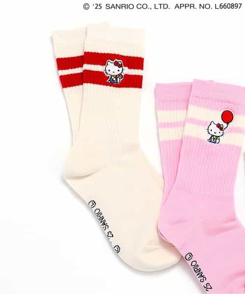 ハローキティ】ラインソックス（J354965）|BREEZE（ブリーズ