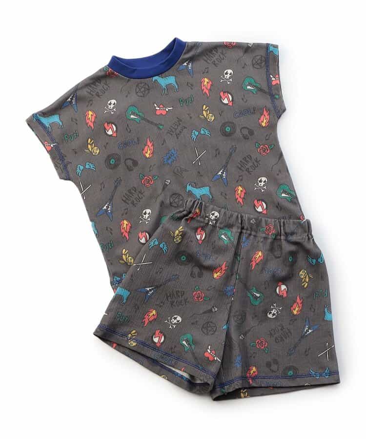 ★SALE★WEB限定 かぶりパジャマ ロック柄