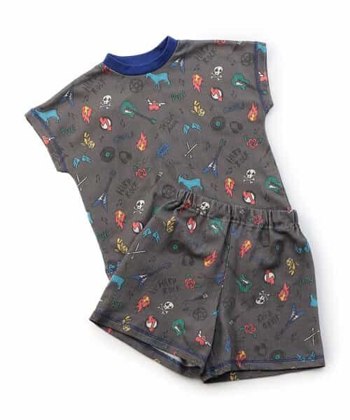 ★SALE★WEB限定 かぶりパジャマ ロック柄