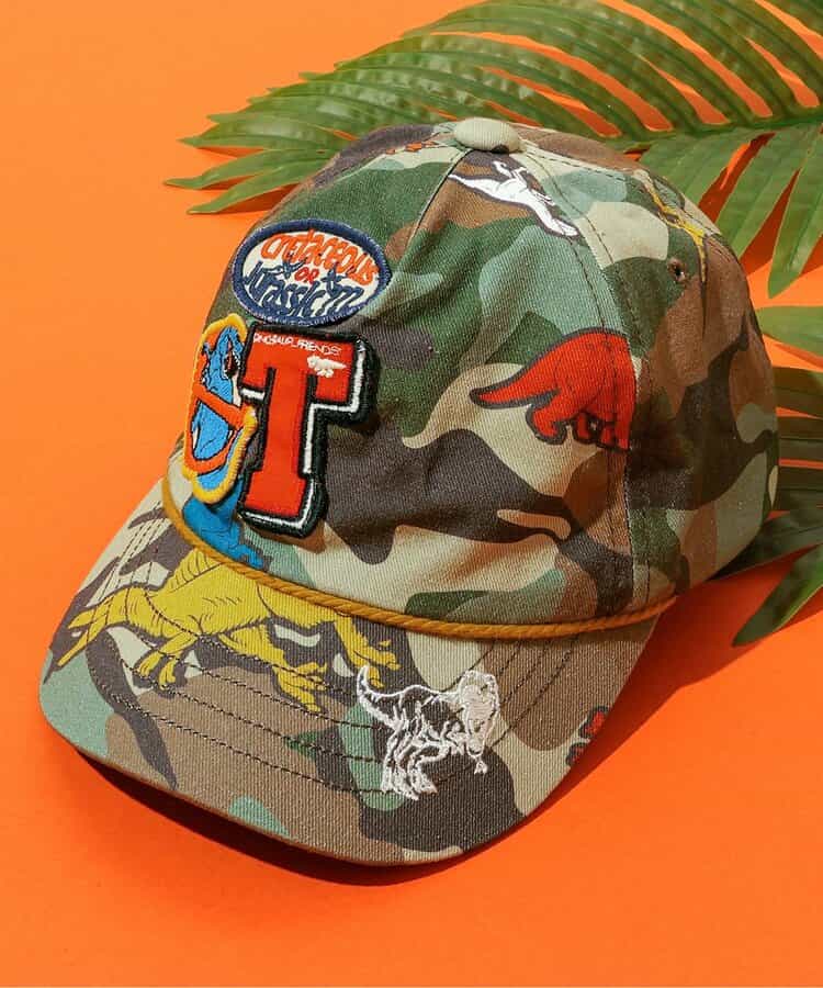 恐竜ワッペンキャップ