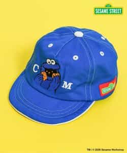 【UVカット】SESAME STREET 刺繍キャップ