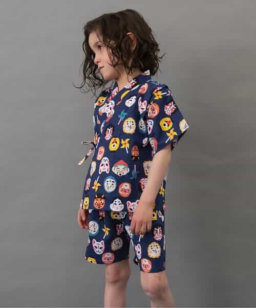 ★SALE★【すっぽり着られる】いろいろ甚平_男の子