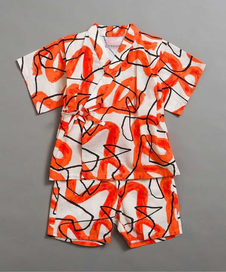 ★SALE★【すっぽり着られる】いろいろ甚平_男の子