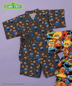 ★SALE★【すっぽり着られる】SESAME STREET 甚平