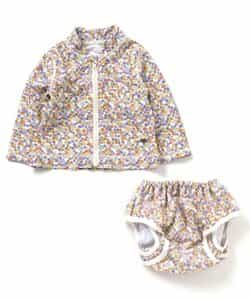 ★SALE★GIRLSベビーラッシュガード&水遊びパンツセット_UVカット