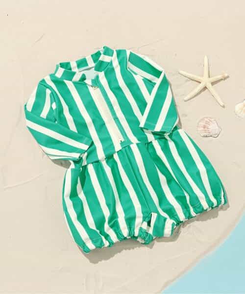 【リンク】わくわくベビー長袖水着_UVカット