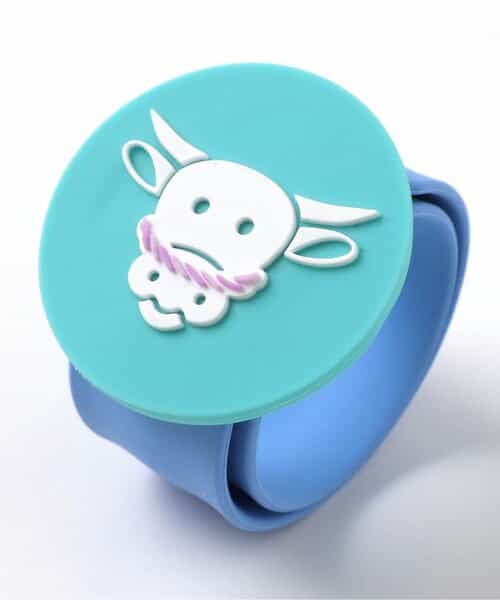 【いわて平庭高原闘牛大会×実践女子大学コラボ】虫よけバンド〈闘牛デザイン〉