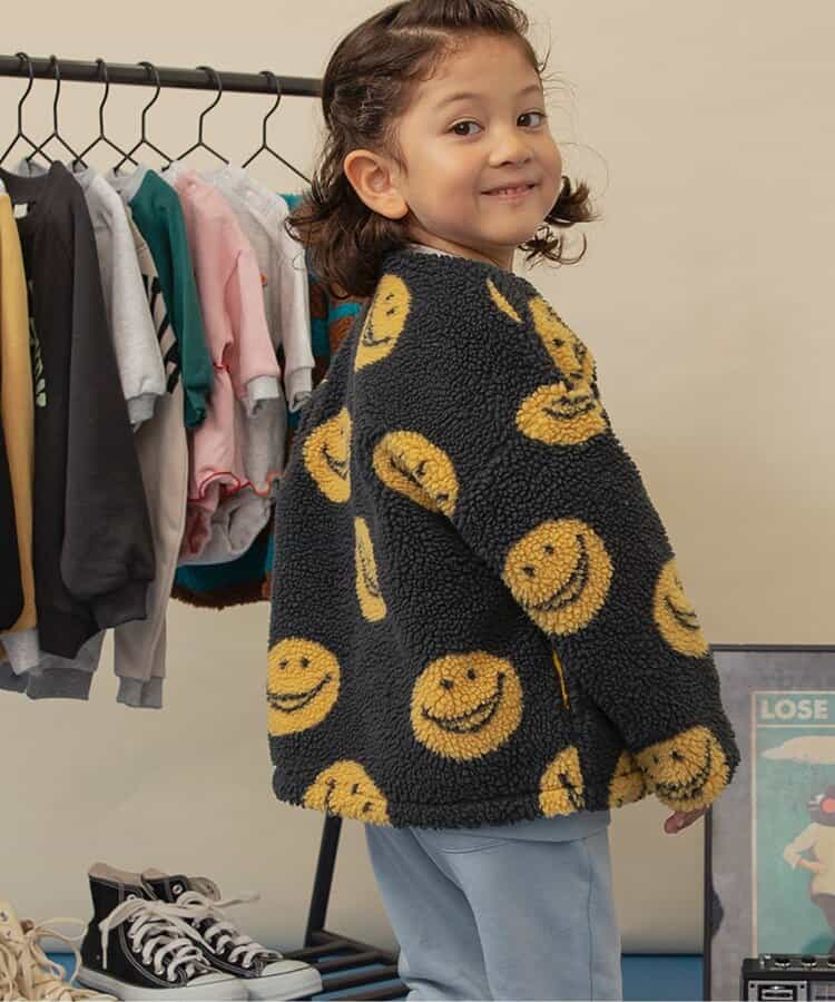 ジャガードボアジャケット