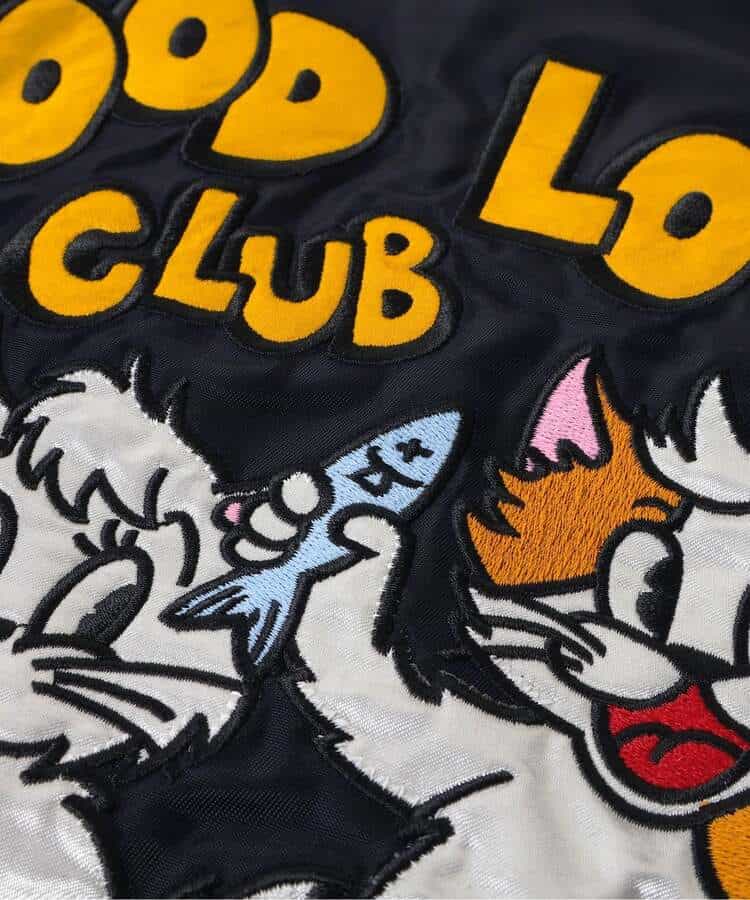 BREEZY CATS ワッペンMA-1_974432