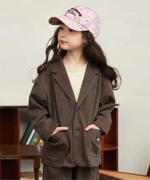 WEB限定【Dickies】カットテーラードJK(セットアップ可)