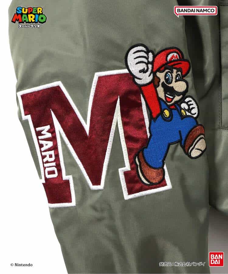 スーパーマリオ　MA-1ジャケット_1005456