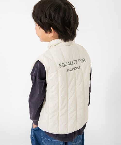 ★SALE★ストライプキルティングベスト