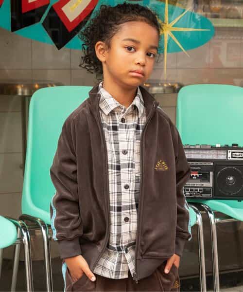 ベロアトラックジャケット(セットアップ可)