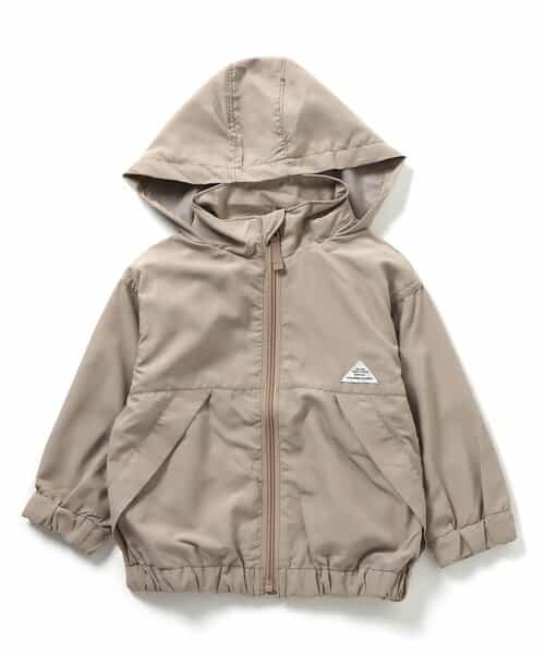 【フードがしまえる】カラバリウィンドブレーカー_撥水加工