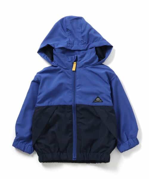 【フードがしまえる】カラバリウィンドブレーカー_撥水加工
