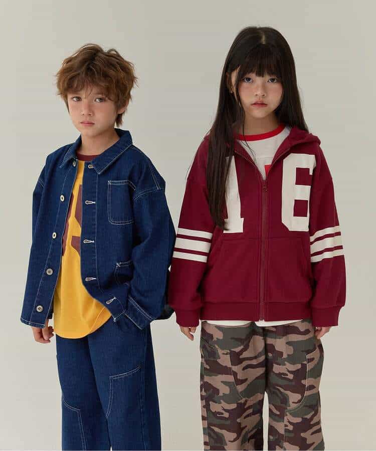 WEB限定  KUDOZ.B ナンバリングジップパーカー_969724