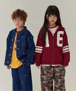 WEB限定  KUDOZ.B ナンバリングジップパーカー_969724
