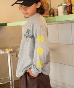 B NEWJACK スリーブグラフィックロンＴ