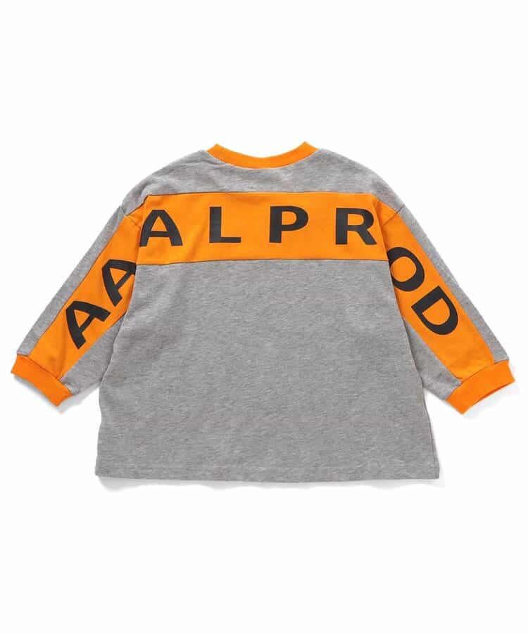 【AAAL PROD】切り替えプリント長袖Tシャツ_954811