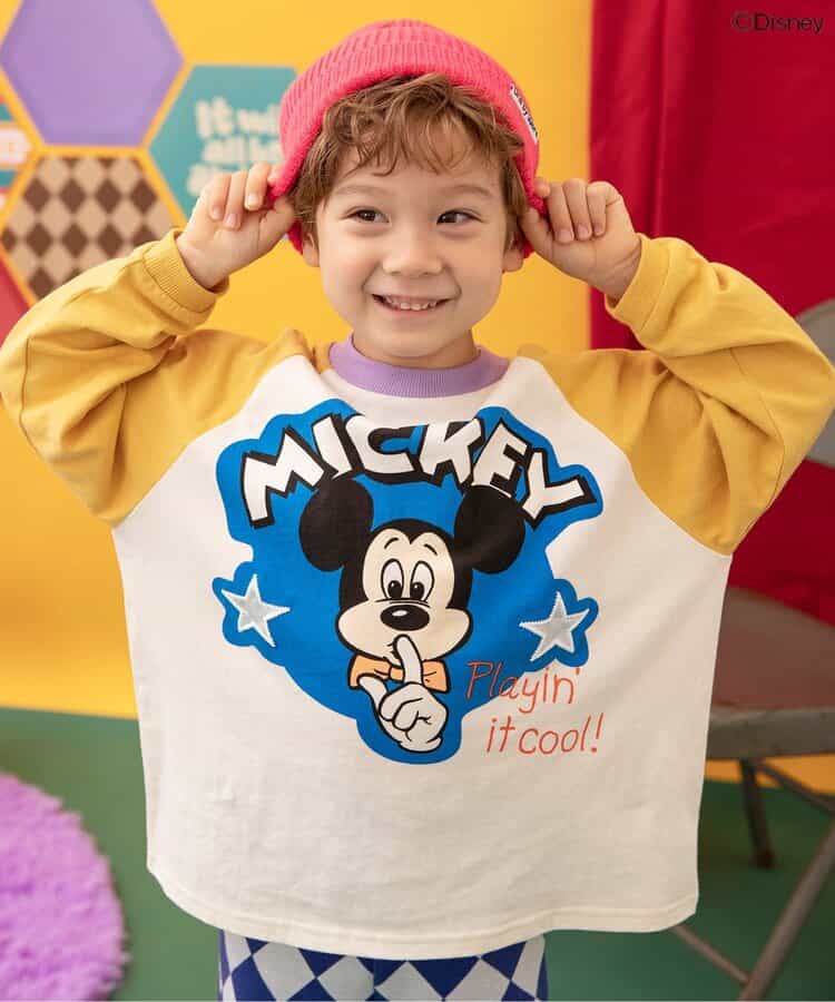 【リンク】ディズニーキャラクター/ラグランTシャツ