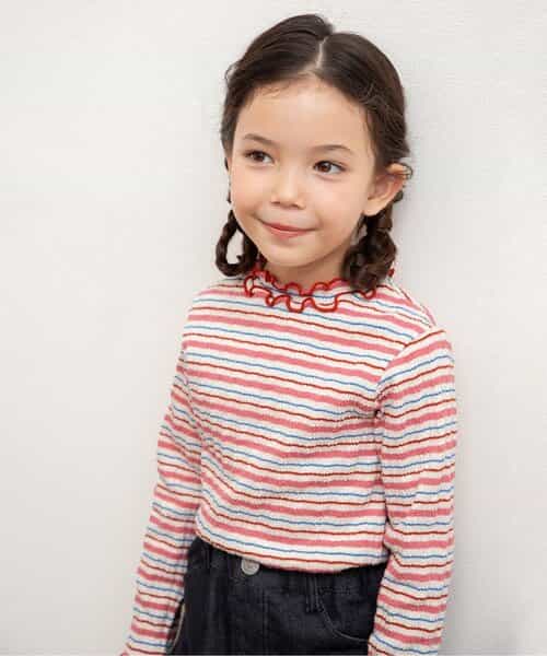 ★SALE★ジャガードテレコボーダーTシャツ