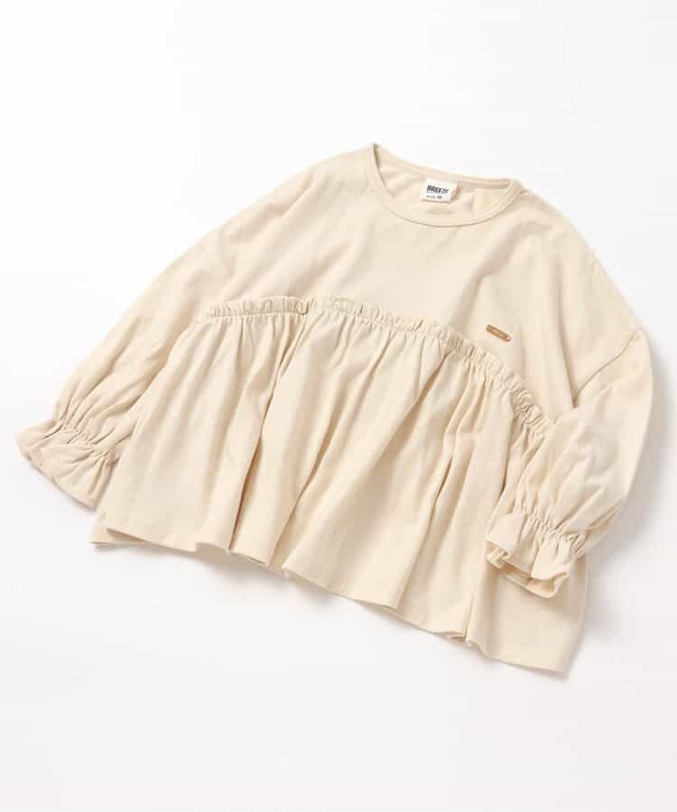 ☆SALE☆ペプラムロンT（J406095）|BREEZE（ブリーズ） 女の子