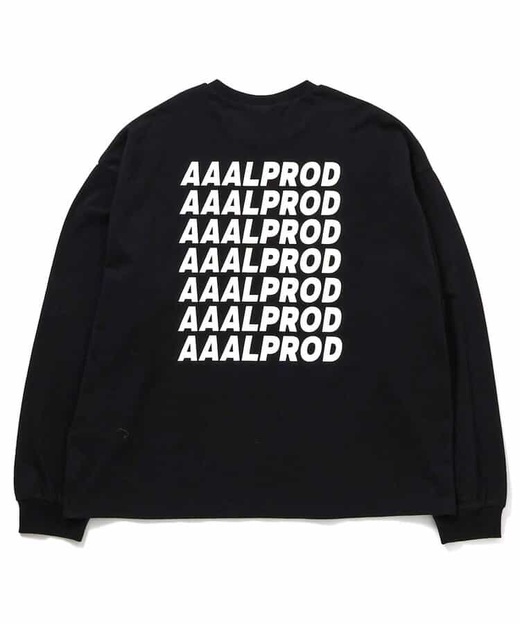 【AAAL PROD】アソートロゴ　長袖Tシャツ(大人サイズ)