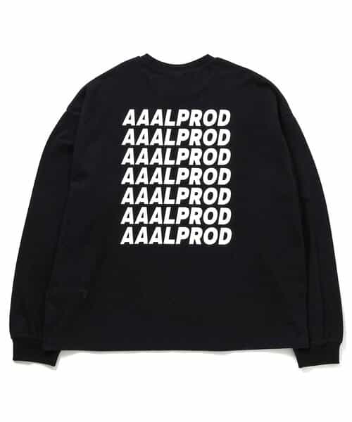 【AAAL PROD】アソートロゴ　長袖Tシャツ(大人サイズ)