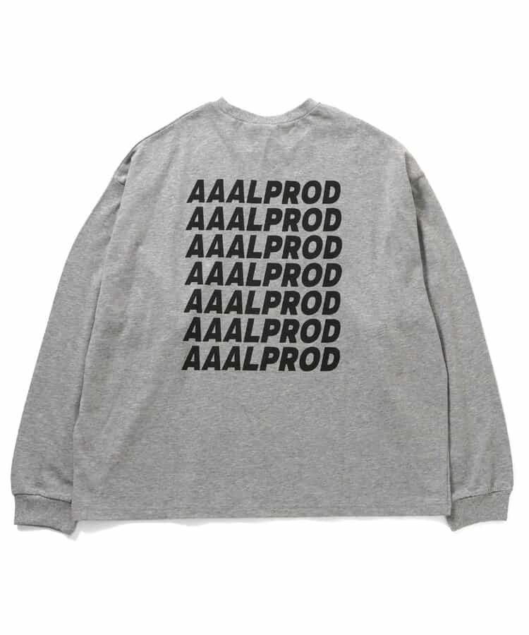 【AAAL PROD】アソートロゴ　長袖Tシャツ(大人サイズ)